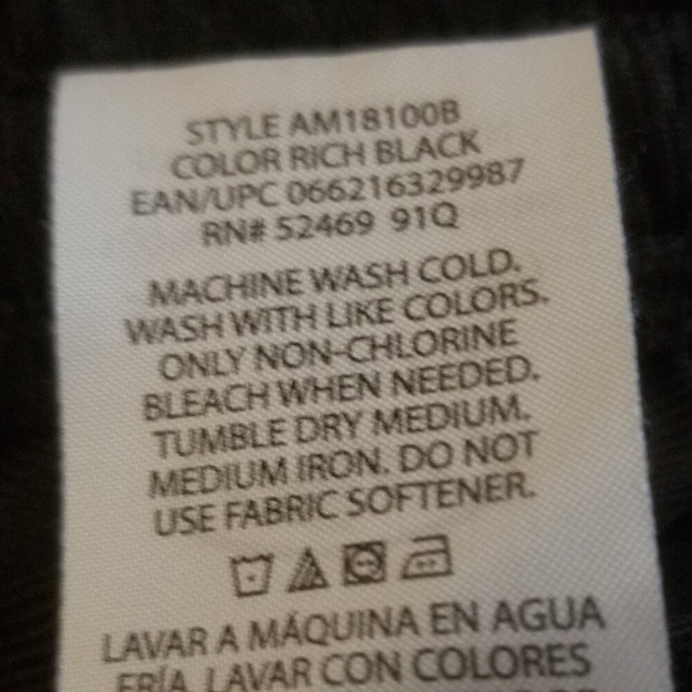 Athletic Works 3XL black men's shorts - Picture 8 of 8